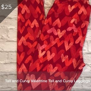 💕❤️LuLaRoe Valentine’s Leggings❤️💕
